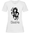 Женская футболка The Doors band Белый фото