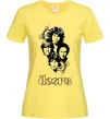 Женская футболка The Doors band Лимонный фото
