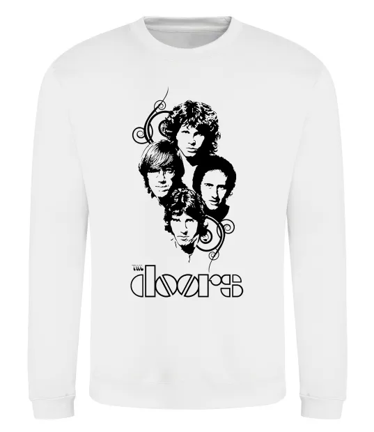 Свитшот The Doors band Белый фото