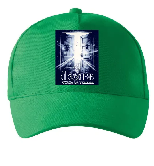 Кепка The Doors break on through Зелений фото
