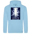 Мужская толстовка (худи) The Doors break on through Голубой фото