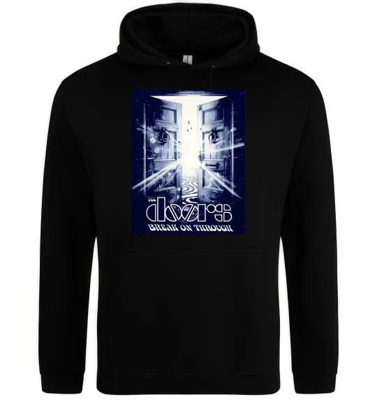 Жіноча толстовка (худі) The Doors break on through Чорний фото