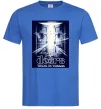 Чоловіча футболка The Doors break on through Яскраво-синій фото