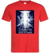 Чоловіча футболка The Doors break on through Червоний фото
