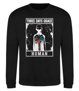 Свитшот Three days grace Human Черный Свитшот Three days grace Human Черный фото