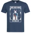 Чоловіча футболка Three days grace Human Темно-синій Чоловіча футболка Three days grace Human Темно-синій фото