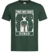 Чоловіча футболка Three days grace Human Темно-зелений Чоловіча футболка Three days grace Human Темно-зелений фото