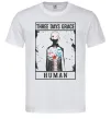 Чоловіча футболка Three days grace Human Білий Чоловіча футболка Three days grace Human Білий фото