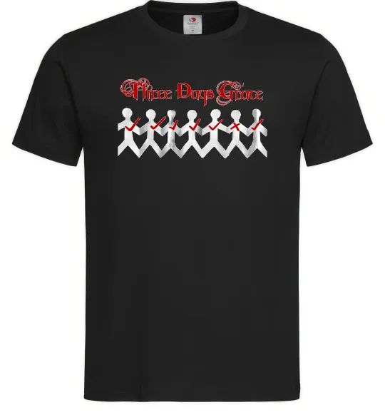 Мужская футболка Three Days Grace One-X Черный фото