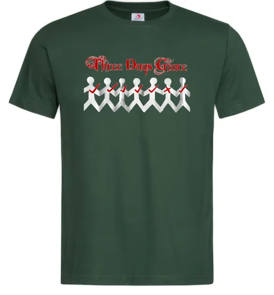 Мужская футболка Three Days Grace One-X Темно-зеленый фото