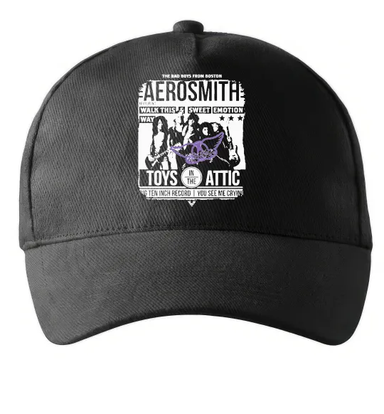 Кепка Aerosmith toys in the Attic Чорний фото
