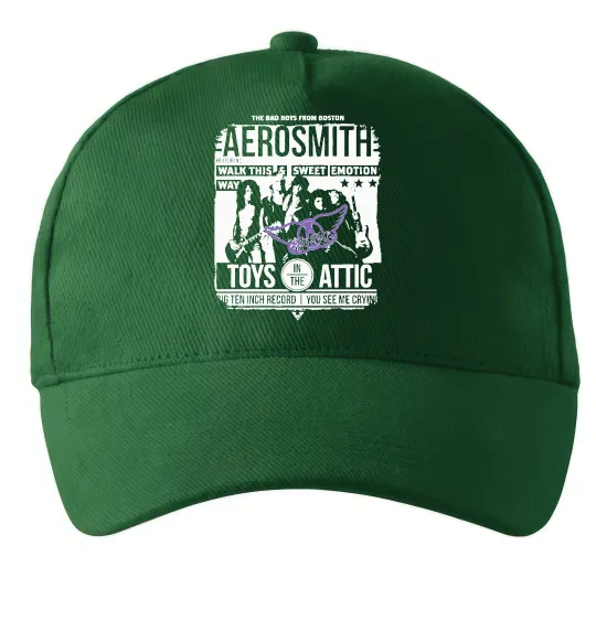 Кепка Aerosmith toys in the Attic Темно-зелений фото