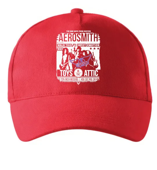 Кепка Aerosmith toys in the Attic Червоний фото