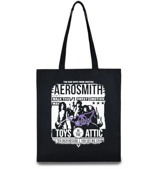 Еко-сумка Aerosmith toys in the Attic Чорний фото