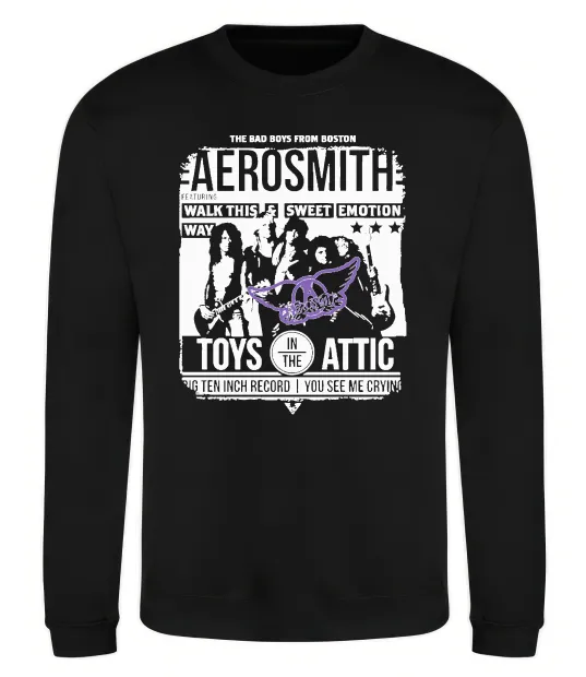 Світшот Aerosmith toys in the Attic Чорний фото