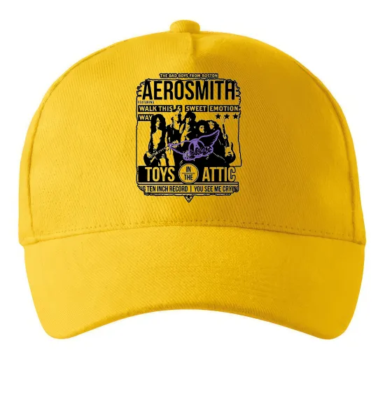 Кепка Aerosmith toys in the Attic Сонячно жовтий фото