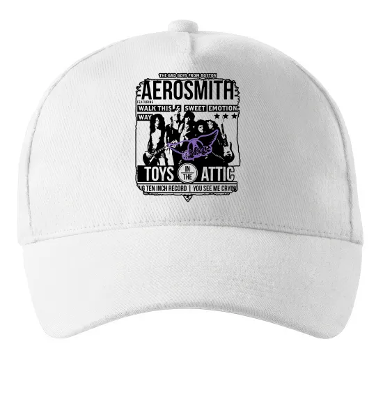 Кепка Aerosmith toys in the Attic Білий фото