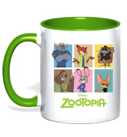 Чашка с цветной ручкой