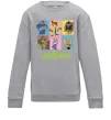 Детский Свитшот Зоотрополіс Серый меланж фото