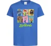 Детская футболка Зоотрополіс Ярко-синий Детская футболка Зоотрополіс Ярко-синий фото