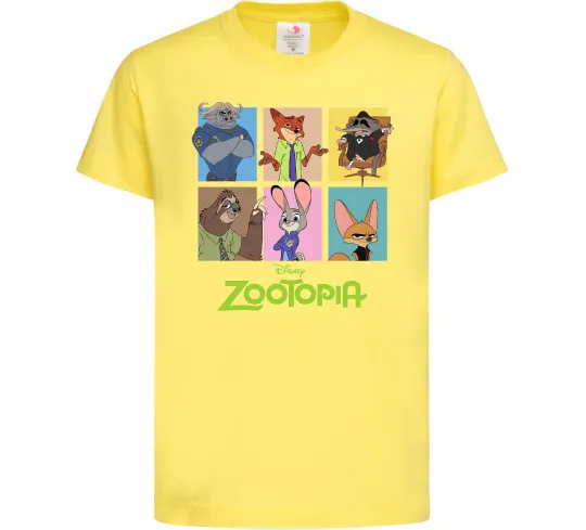 Детская футболка Зоотрополіс Лимонный фото