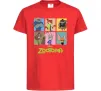 Детская футболка Зоотрополіс Красный Детская футболка Зоотрополіс Красный фото