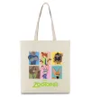 Еко-сумка Зоотрополіс Бежевий фото