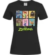 Жіноча футболка Зоотрополіс Чорний фото