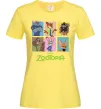 Жіноча футболка Зоотрополіс Лимонний фото