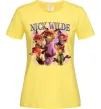 Женская футболка Nick Wilde Лимонный Женская футболка Nick Wilde Лимонный фото