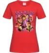 Женская футболка Nick Wilde Красный Женская футболка Nick Wilde Красный фото