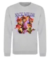 Свитшот Nick Wilde Серый меланж Свитшот Nick Wilde Серый меланж фото
