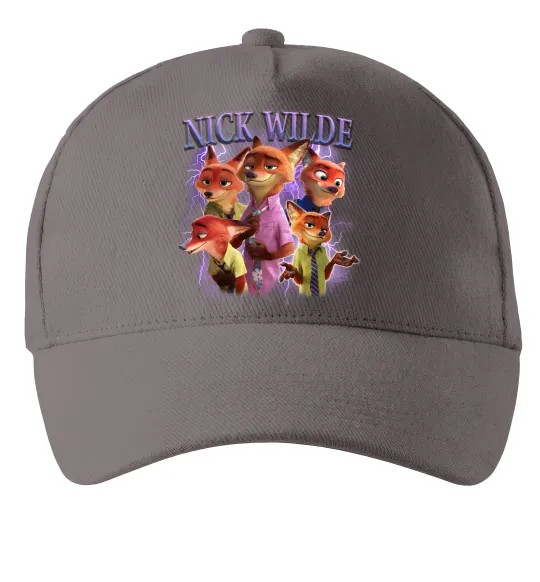 Кепка Nick Wilde Сірий фото