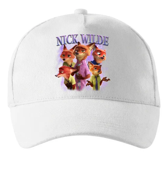 Кепка Nick Wilde Білий фото