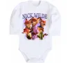 Детский боди Nick Wilde Белый Детский боди Nick Wilde Белый фото