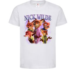 Детская футболка Nick Wilde Детская футболка Nick Wilde