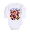 Детский боди Nick Wilde Белый Детский боди Nick Wilde Белый фото