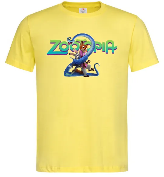 Мужская футболка Zootopia 2 Лимонный фото