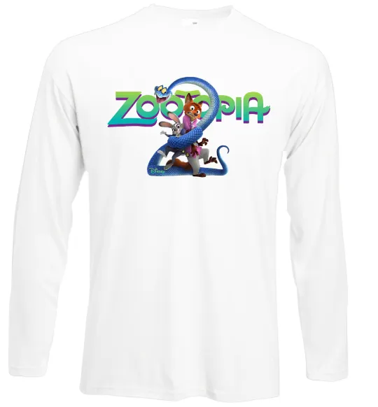 Лонгслів Zootopia 2 Білий фото