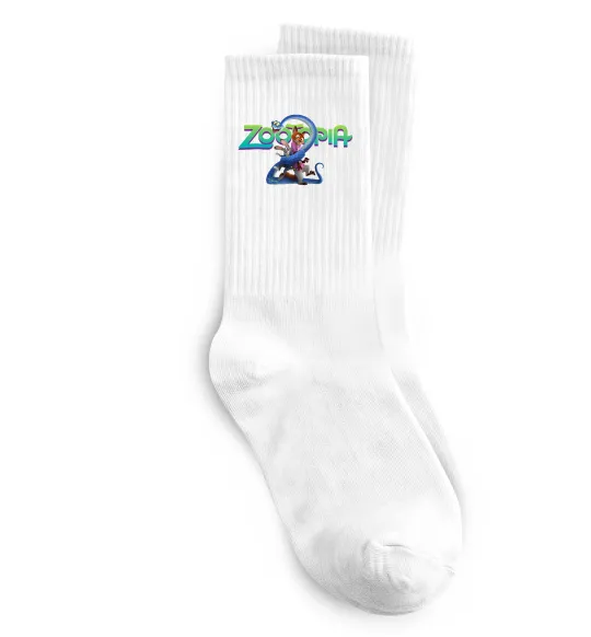 Носки Zootopia 2 Белый фото