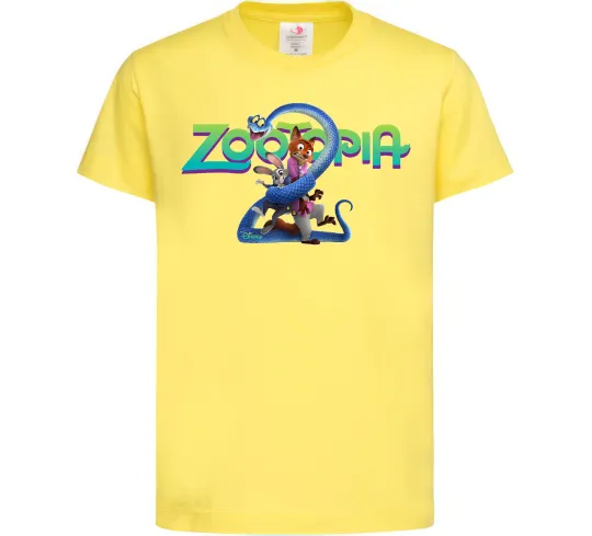 Детская футболка Zootopia 2 Лимонный фото