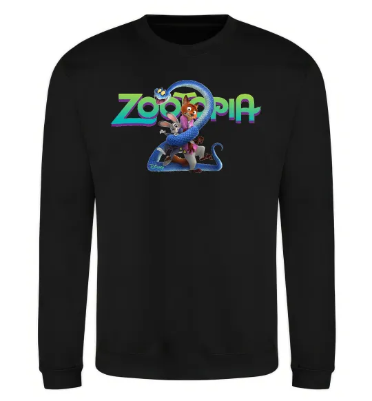 Свитшот Zootopia 2 Черный фото