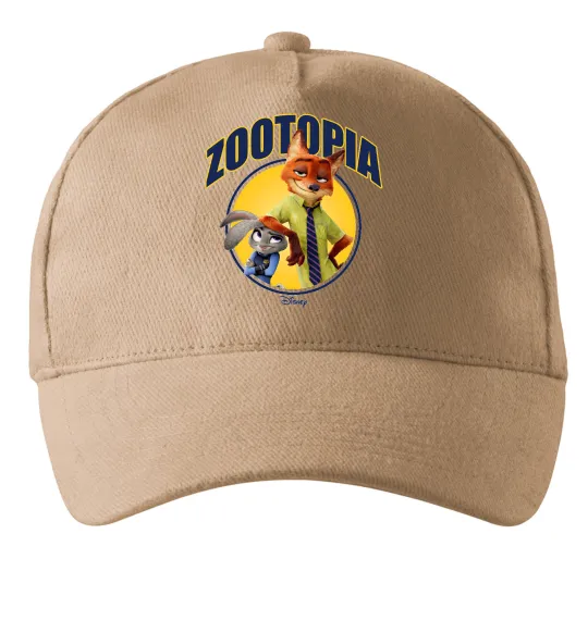 Кепка Нік та Джуді Зоотрополіс Пісочний фото