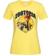 Женская футболка Нік та Джуді Зоотрополіс Лимонный Женская футболка Нік та Джуді Зоотрополіс Лимонный фото
