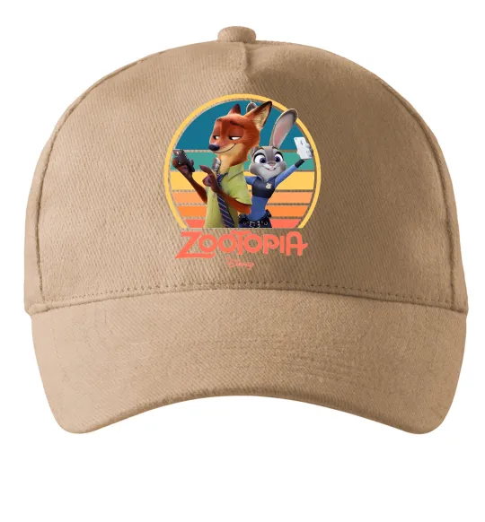 Кепка Nick and Judy selfie Пісочний фото