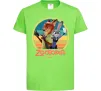 Детская футболка Nick and Judy selfie Лаймовый Детская футболка Nick and Judy selfie Лаймовый фото
