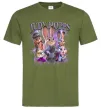 Мужская футболка Judy Hopps Оливковый Мужская футболка Judy Hopps Оливковый фото