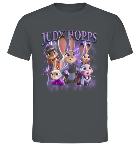 Мужская футболка Judy Hopps Графит фото