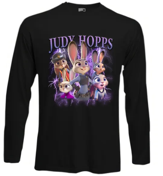 Лонгслив Judy Hopps Черный фото