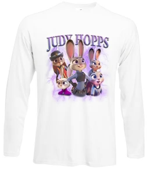 Лонгслив Judy Hopps Белый фото